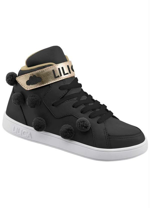 Tênis Cano Alto Preto
Tênis Cano Alto Preto