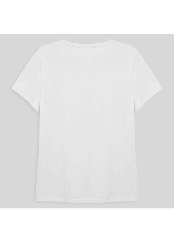 Camiseta Reta Feminina Gola C Branco
Camiseta Reta Feminina Gola C Branco