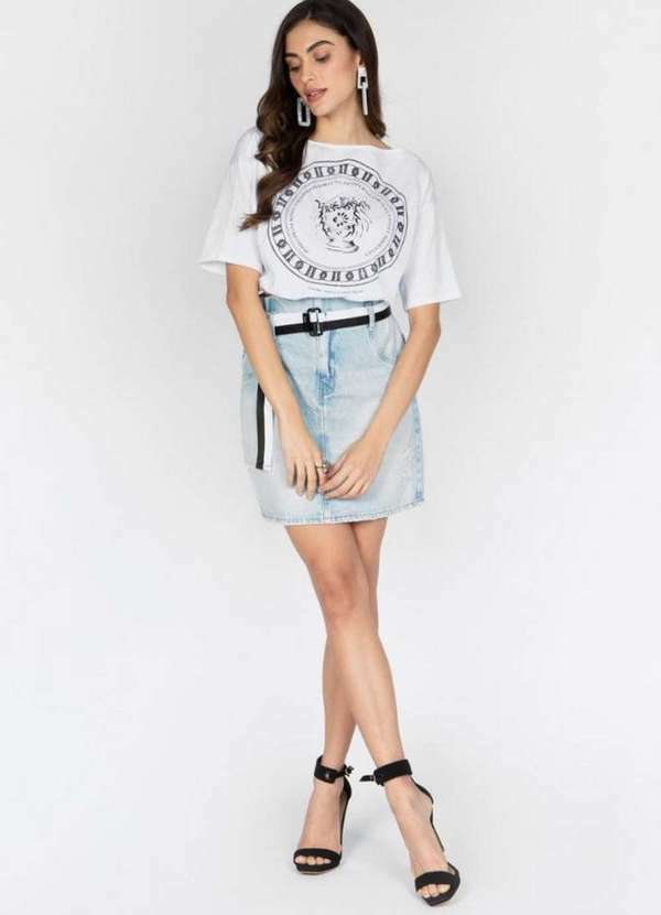 T-Shirt Cocoon Branco Branco
T-Shirt Cocoon Branco Branco