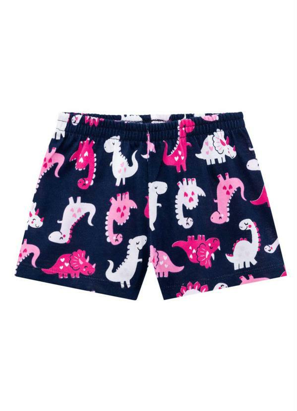 Short Pijama Infantil Feminino Marinho, Azul
Short Pijama Infantil Feminino Marinho, Azul