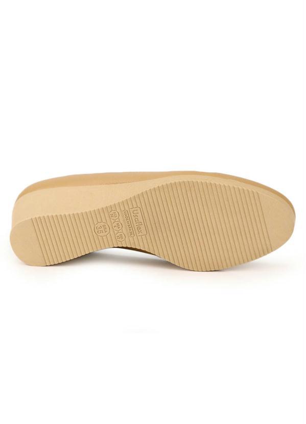 

Sapato Anabela Conforto Usaflex Caramelo, Marrom