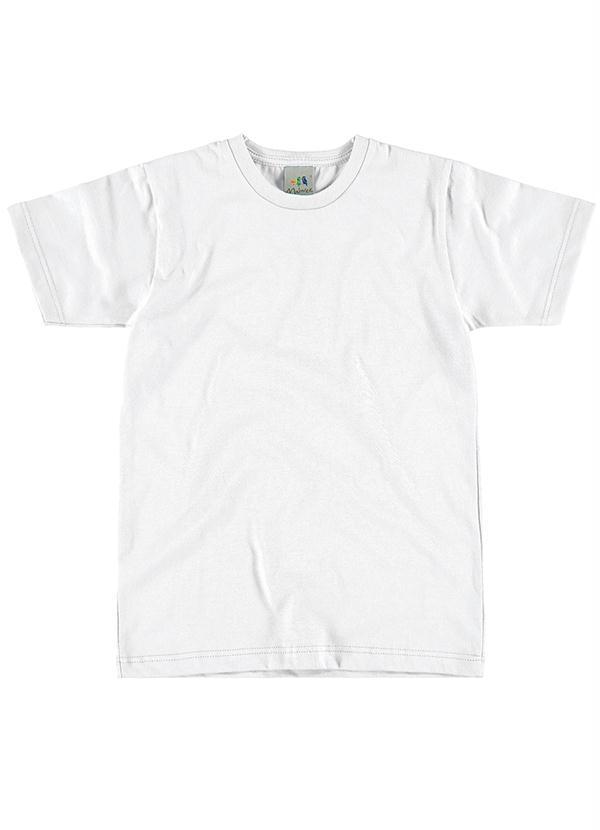 

Camiseta Infantil Branca Brasileirinhos, Branco