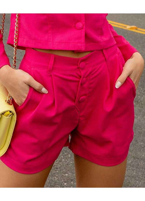 Shorts Cor de Rosa Maya Pink Terracota