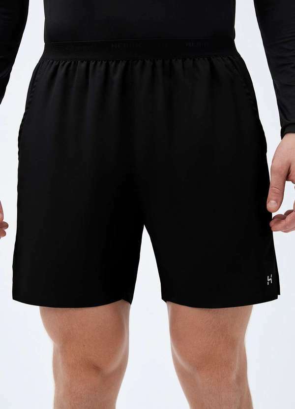 Bermuda Esportiva Masculina Secagem Rapida Preto