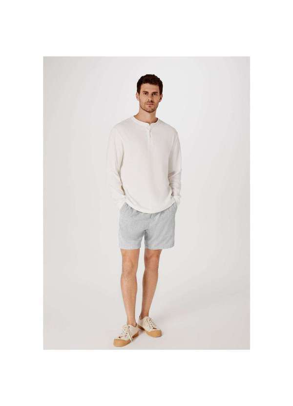 Vista 2 Bermuda Masculina Jogger Rustica Cinza Hering Hering