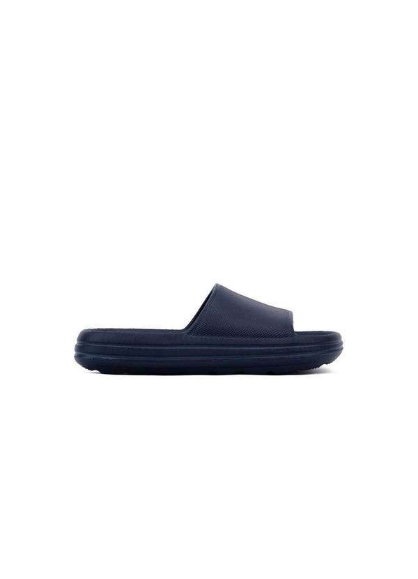 Chinelo Slide Molekinho Eva Marinho Azul
