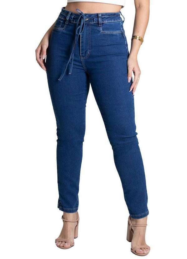 Calça Jeans Sawary Heart - 278375 Azul
