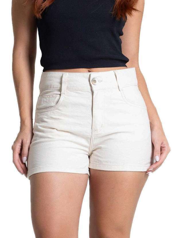 Vista 2 Shorts Linho Sawary - 281952 Bege Sawary