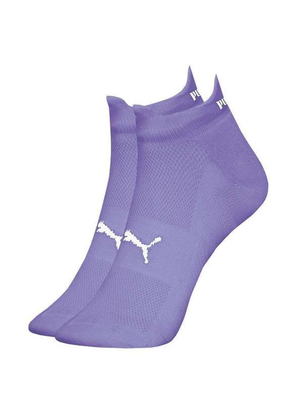 Vista 2 Meia Puma Sapatilha Sport Feminina Roxo Puma