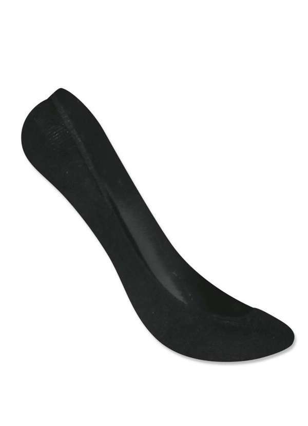 Meia Selene Sapatilha Super Invisível Feminina - Preto Preto