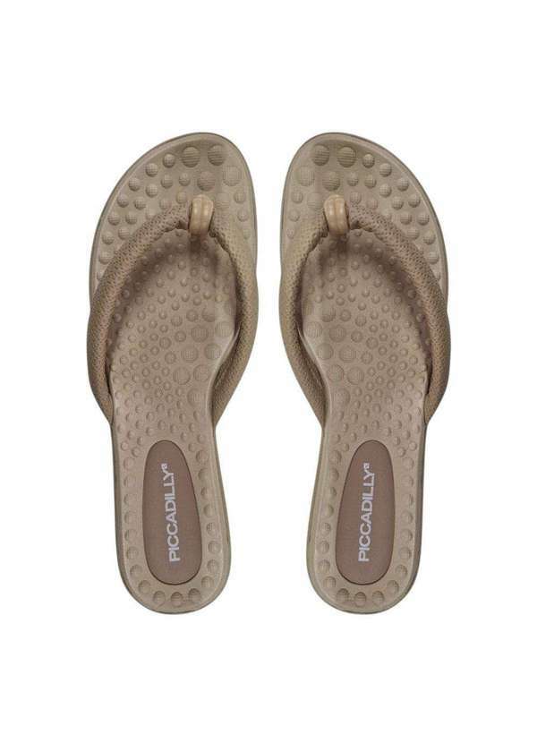 Chinelo Rasteira Piccadilly Camila Feminino Nude