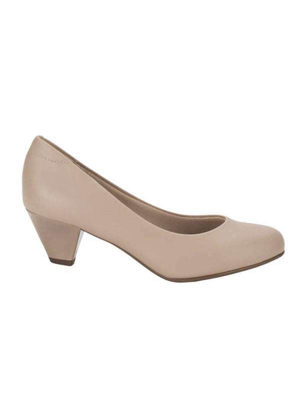 Scarpin Modare Ultra Conforto Feminino Bege