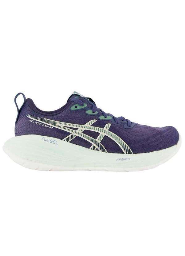 Vista 2 Tênis Asics Gel-Cumulus 27 Feminino Azul ASICS