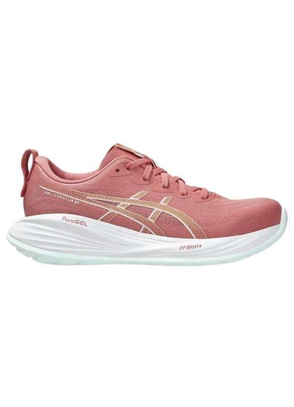 Vista 2 Tênis Asics Gel-Cumulus 27 Feminino Rosa ASICS