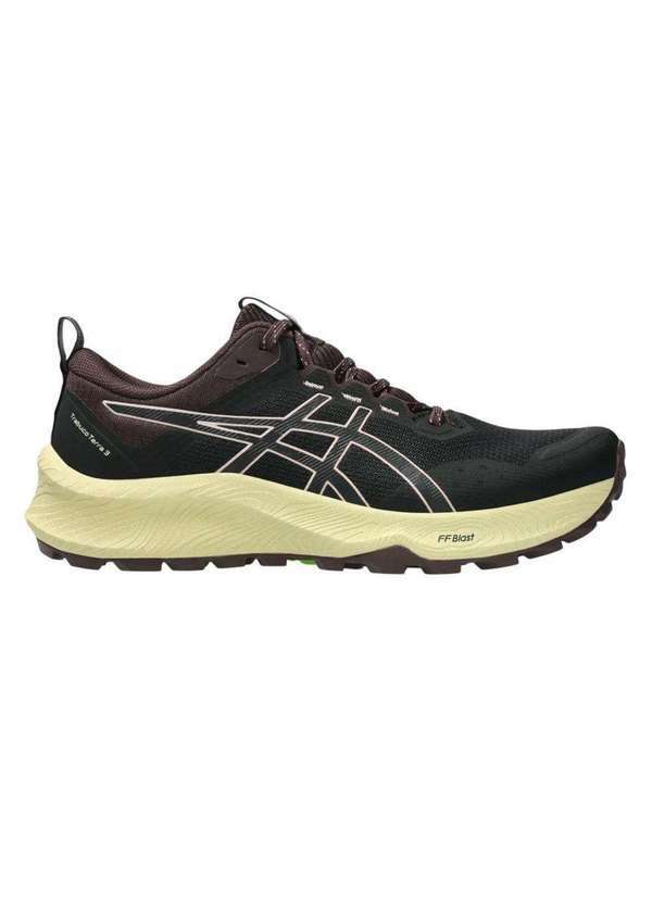 Vista 2 Tênis Asics Trabuco Terra 3 Feminino Preto ASICS