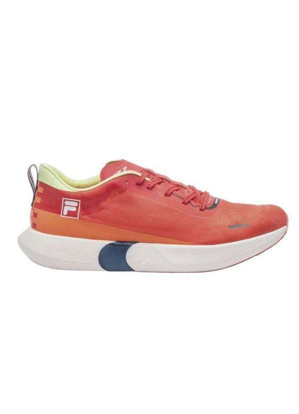 Vista 2 Tênis Fila Kr7 Pro Speed Tech Feminino Vermelho Fila