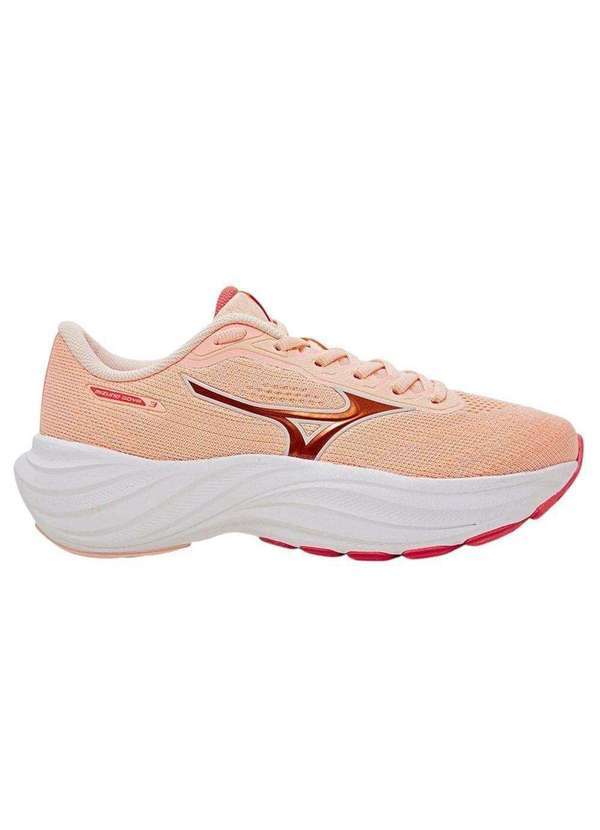 Vista 2 Tênis Mizuno Goya 3 Feminino Laranja Mizuno