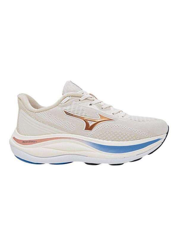 Vista 2 Tênis Mizuno Wave Skyway Feminino Bege Mizuno