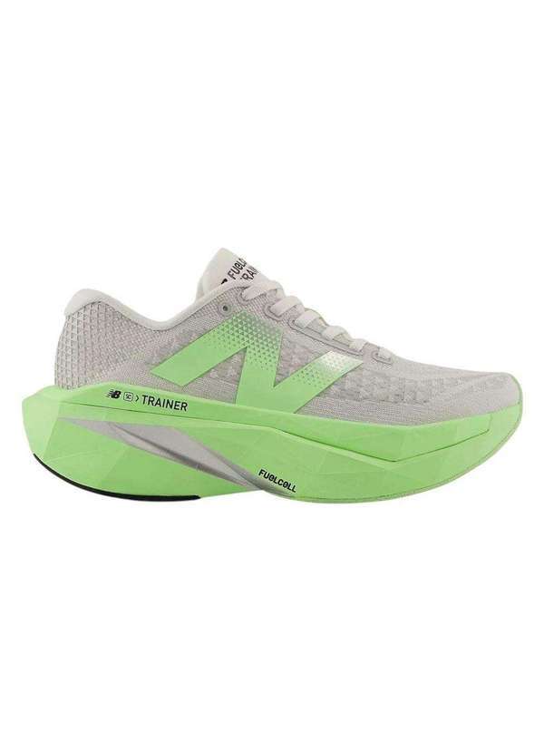 Vista 2 Tênis New Balance Fuelcell Supercomp Trainer V3 Feminino Branco New Balance