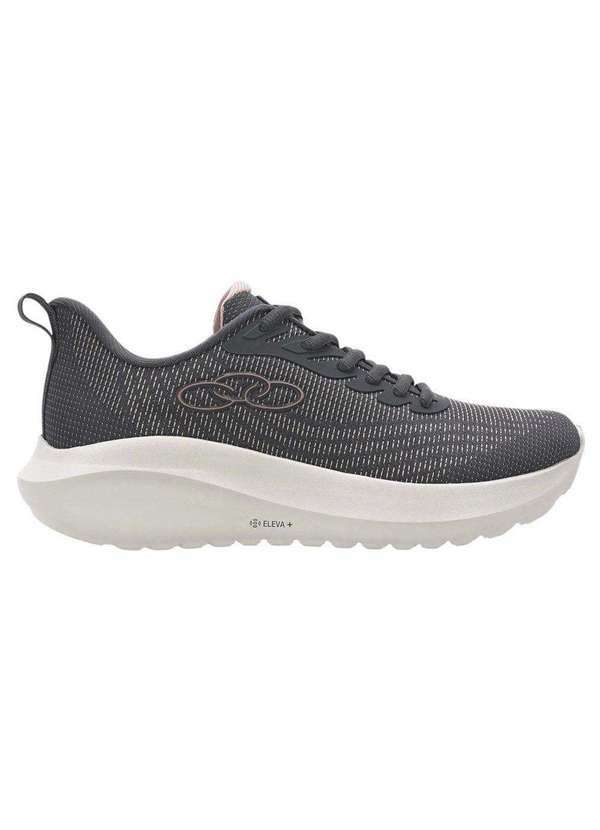 Vista 2 Tênis Olympikus Acqua Feminino Cinza OLYMPIKUS