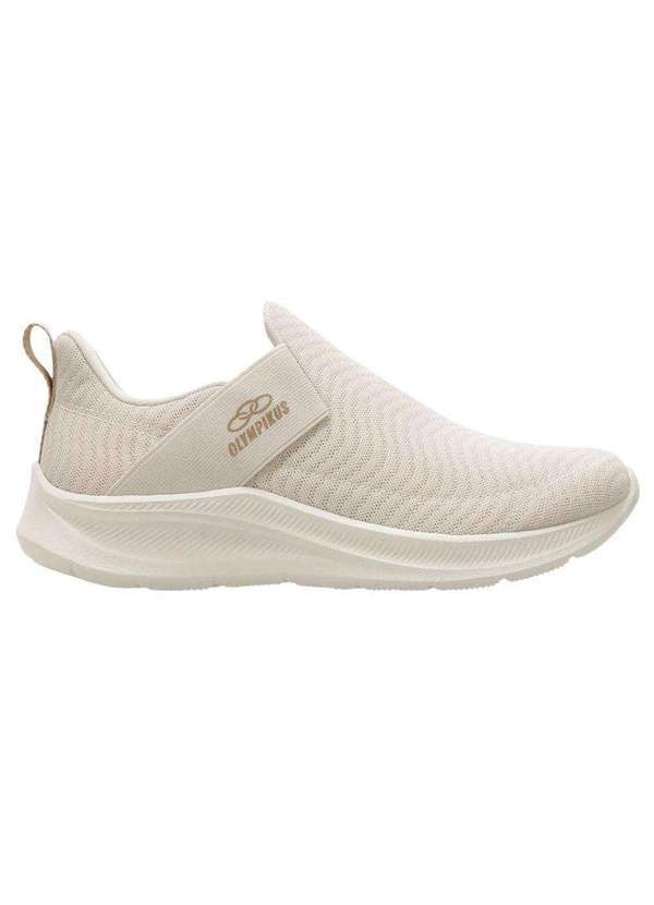 Vista 2 Tênis Olympikus Flutua Feminino Bege branco OLYMPIKUS branco