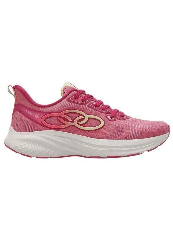 Vista 2 Tênis Olympikus Swift 5 Feminino Rosa OLYMPIKUS