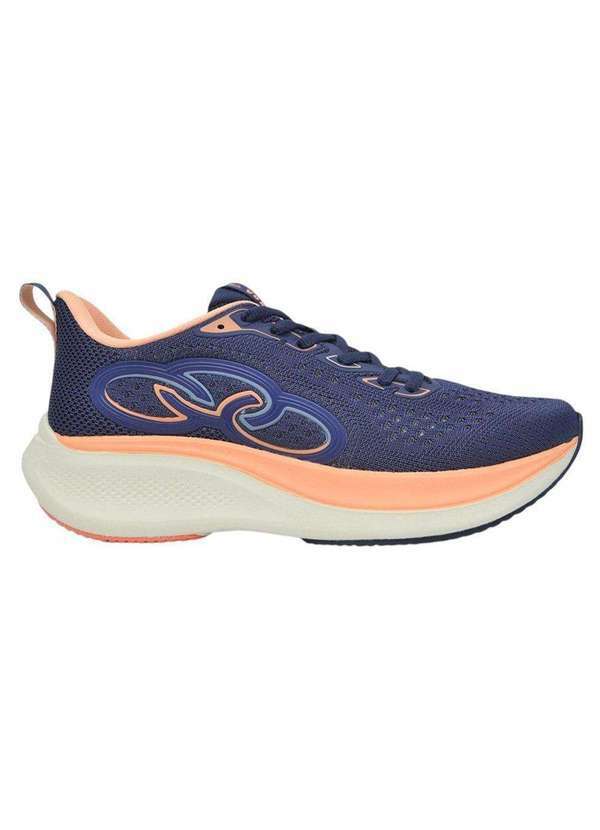 Vista 2 Tênis Olympikus Voa 3 Feminino Azul OLYMPIKUS