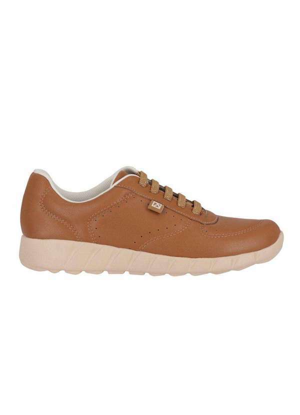 Vista 2 Tênis Piccadilly Fabi Feminino Marrom Piccadilly