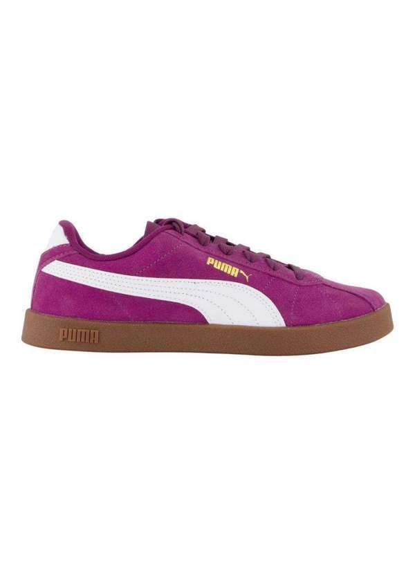 Vista 2 Tênis Puma Club Ii Feminino Roxo Puma
