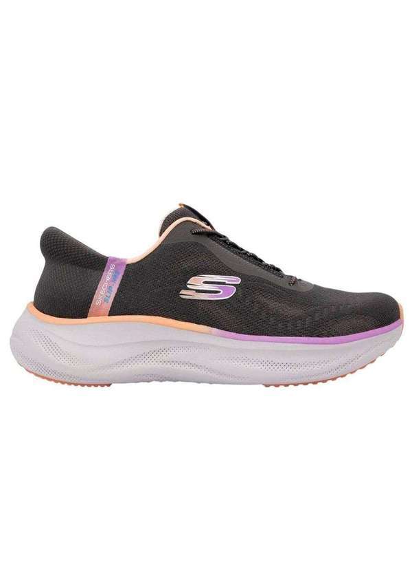 Vista 2 Tênis Skechers Cloud-Perfectly Plush Feminino Cinza Skechers