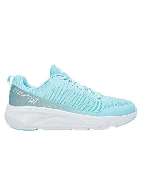 Vista 2 Tênis Skechers Go Run Elevate Feminino Azul Skechers