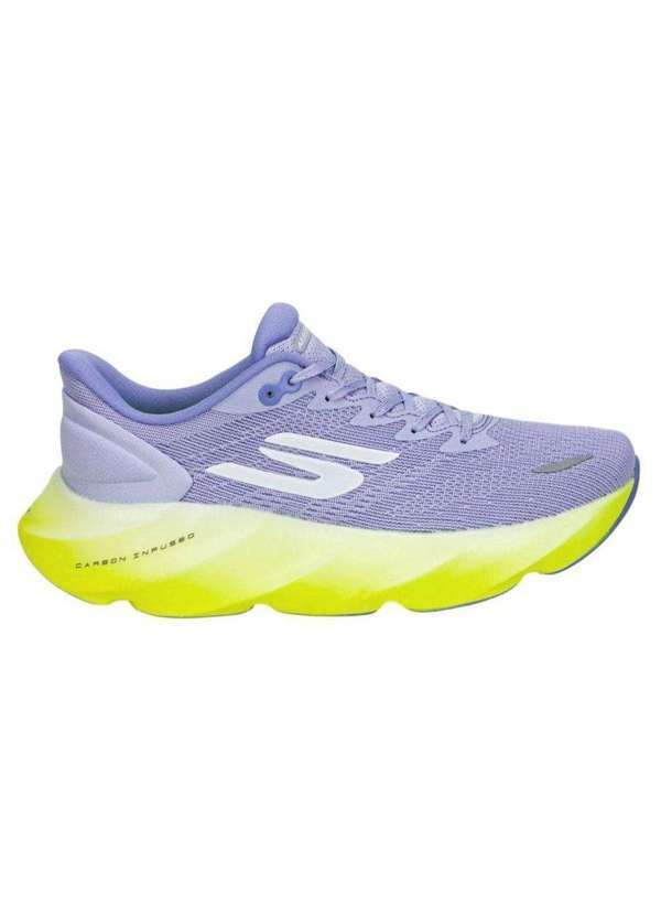Vista 2 Tênis Skechers Skx Aero Burst Feminino Roxo Skechers