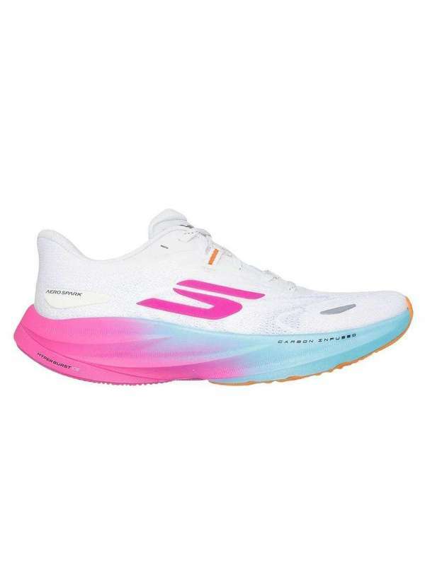 Vista 2 Tênis Skechers Skx Aero Spark Feminino Branco Skechers