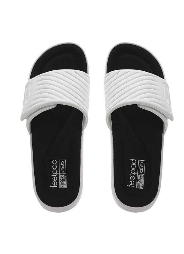 Vista 2 Chinelo Olympikus Melbourne 2 Unissex Branco OLYMPIKUS