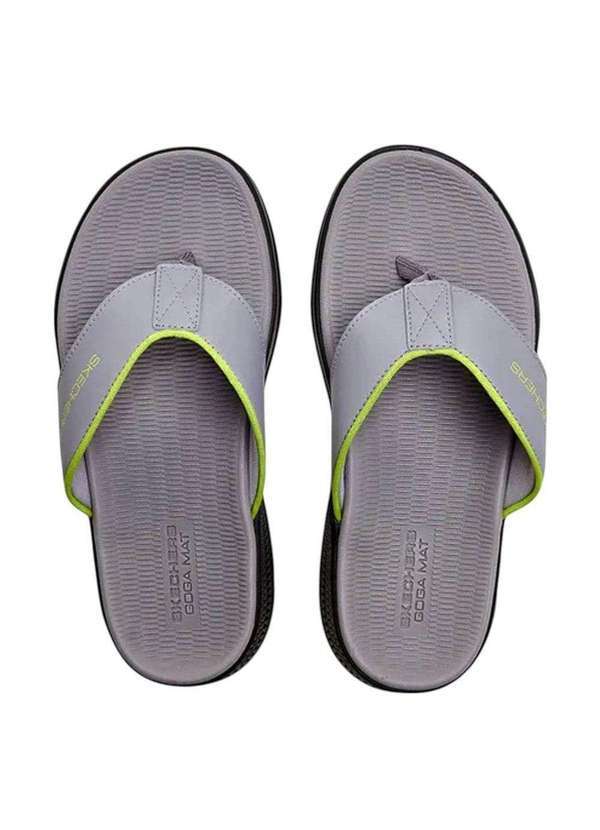 Vista 2 Chinelo Skechers Go Consistent Masculino Cinza Skechers