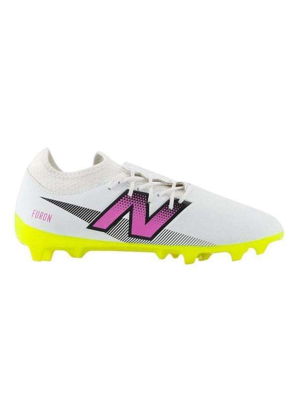Vista 2 Chuteira Campo New Balance Furon Dispatch Fg V7 Branco New Balance