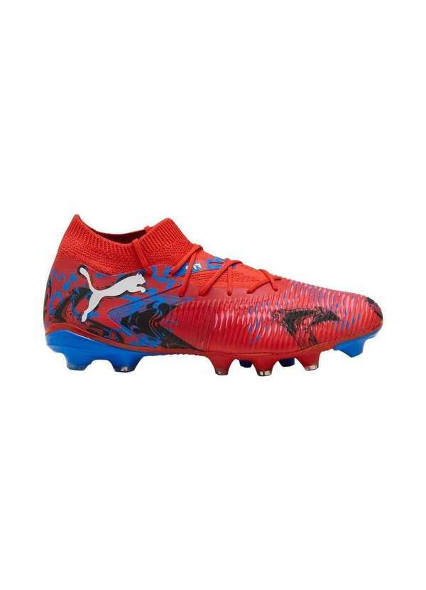 Vista 2 Chuteira Campo Puma Future 8 Match Playmakers Vermelho Puma