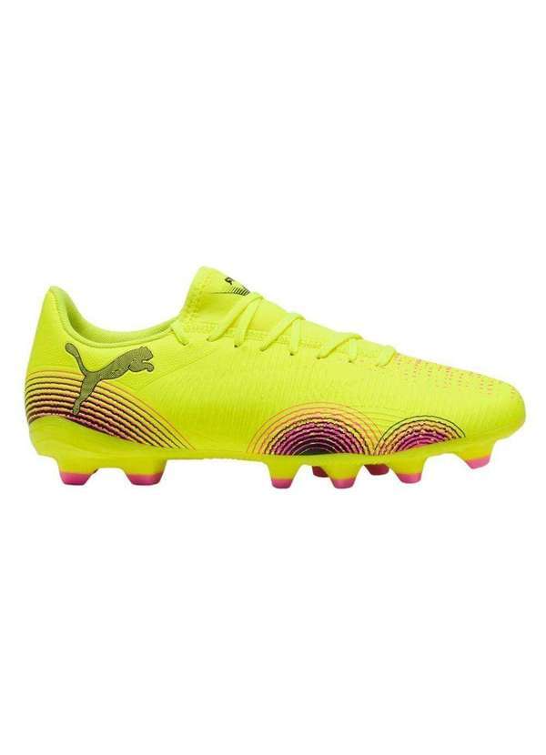 Vista 2 Chuteira Campo Puma Future 8 Play Fg/Ag Amarelo Puma
