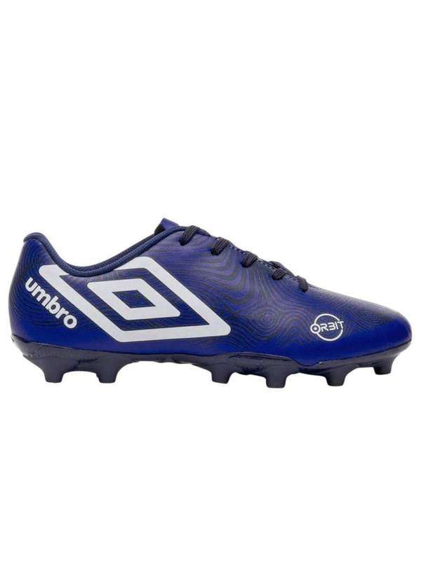 Vista 2 Chuteira Campo Umbro Orbit Azul Umbro