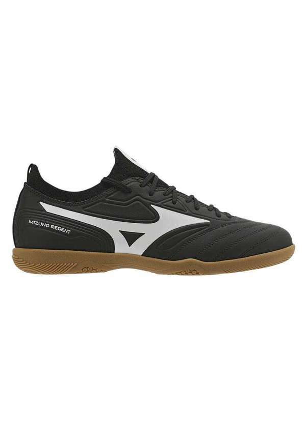 Vista 2 Chuteira Futsal Mizuno Regent In Preto Mizuno