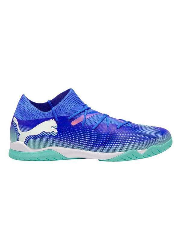 Vista 2 Chuteira Futsal Puma Future 7 Match It Azul Puma