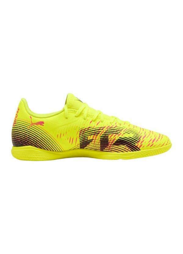 Vista 2 Chuteira Futsal Puma Future 8 Play It Amarelo Puma