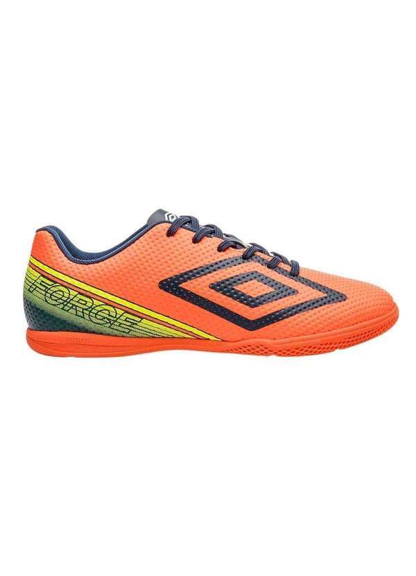 Vista 2 Chuteira Futsal Umbro Force Laranja Umbro