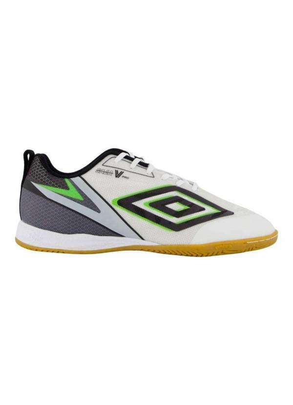 Vista 2 Chuteira Futsal Umbro Sala V Bump Pro Branco Umbro