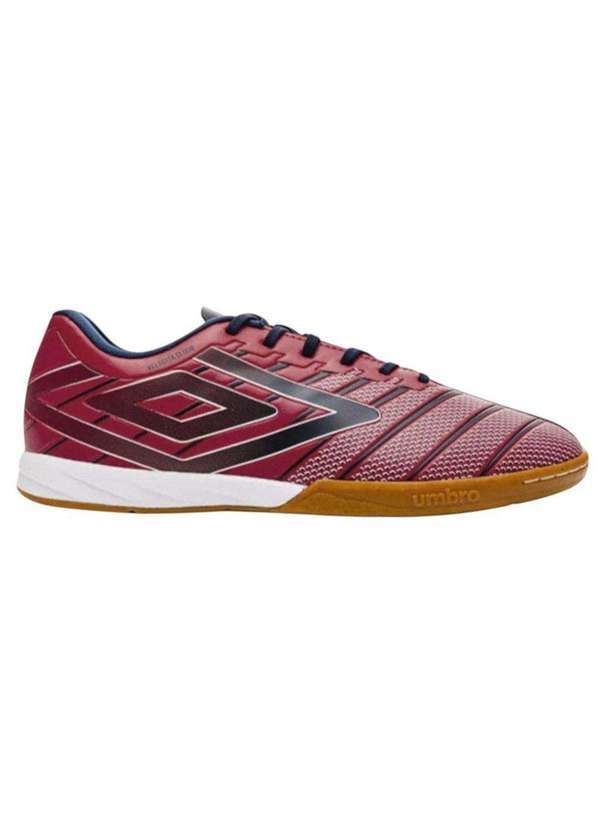 Vista 2 Chuteira Futsal Umbro Velocita Elixir Club Vermelho Umbro