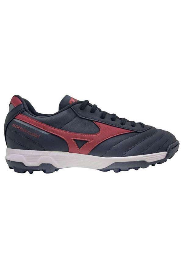Vista 2 Chuteira Society Mizuno Morelia Classic as Preto Mizuno