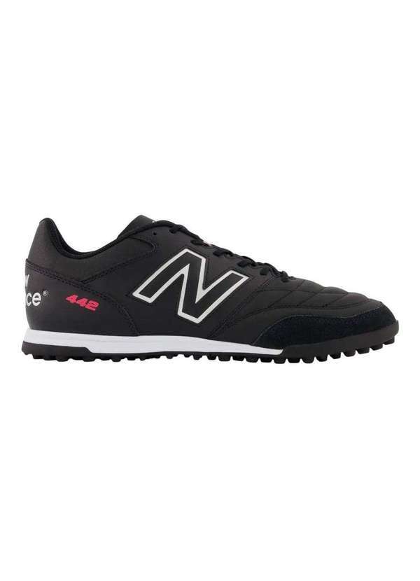 Vista 2 Chuteira Society New Balance 442 V2 Team Tf Preto New Balance
