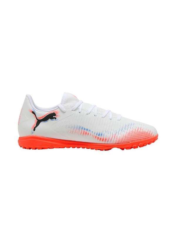 Vista 2 Chuteira Society Puma Future 8 Play Branco Puma