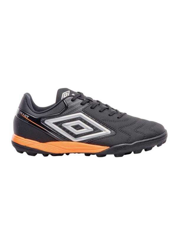 Vista 2 Chuteira Society Umbro Adamant Master Class Club Preto Umbro