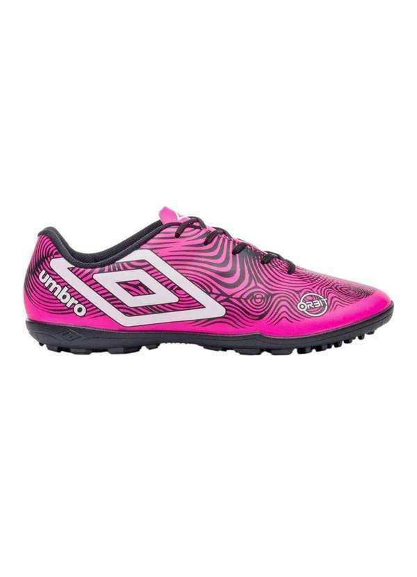 Vista 2 Chuteira Society Umbro Orbit Rosa Umbro